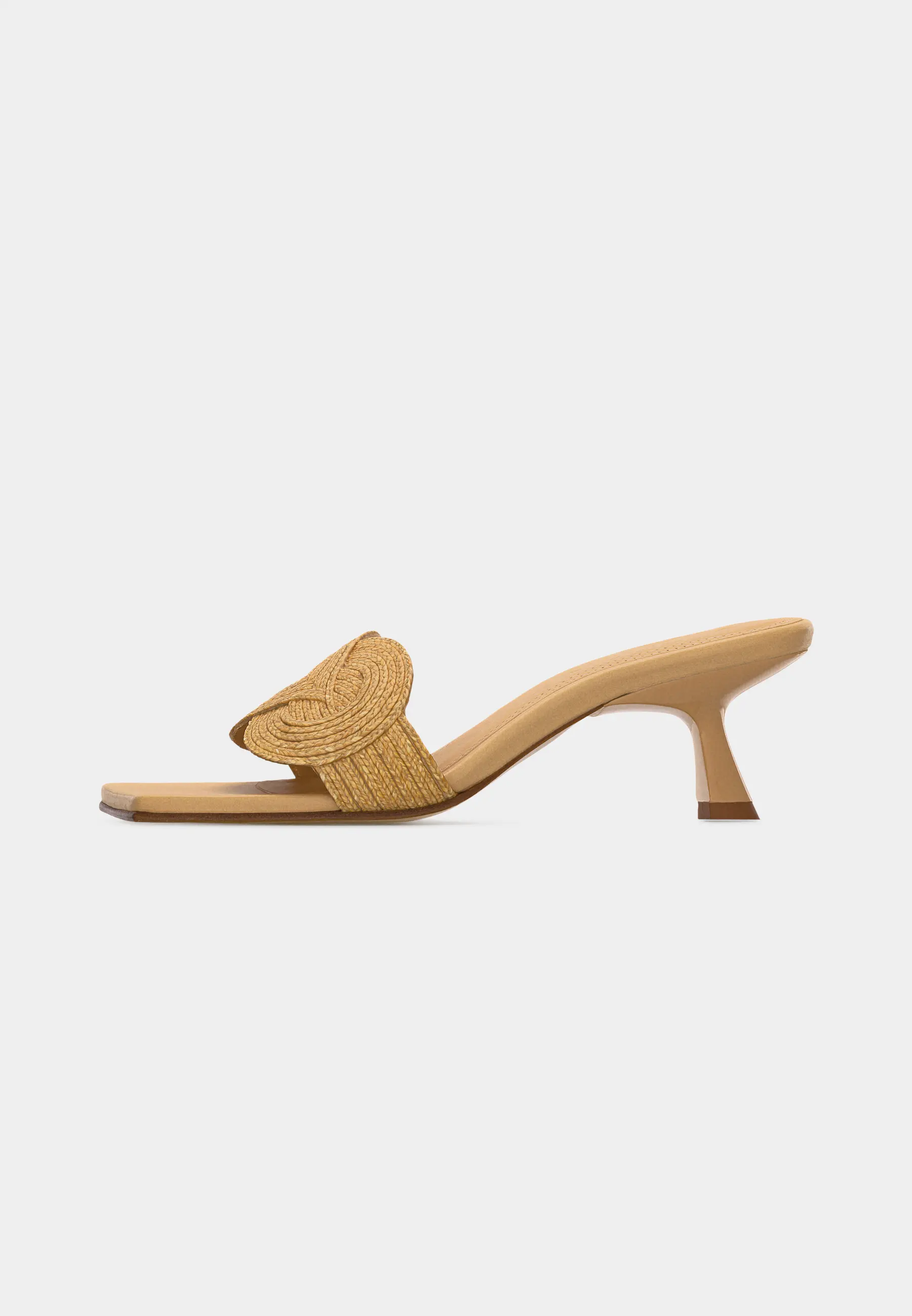 REBECCA | RAFFIA | NATURAL woman raffia Sandals 6 cm