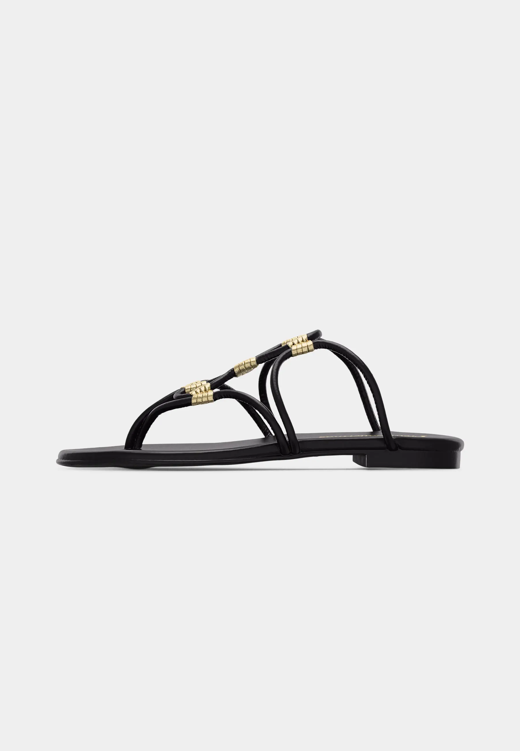 53198 Macrame Negro -Oro