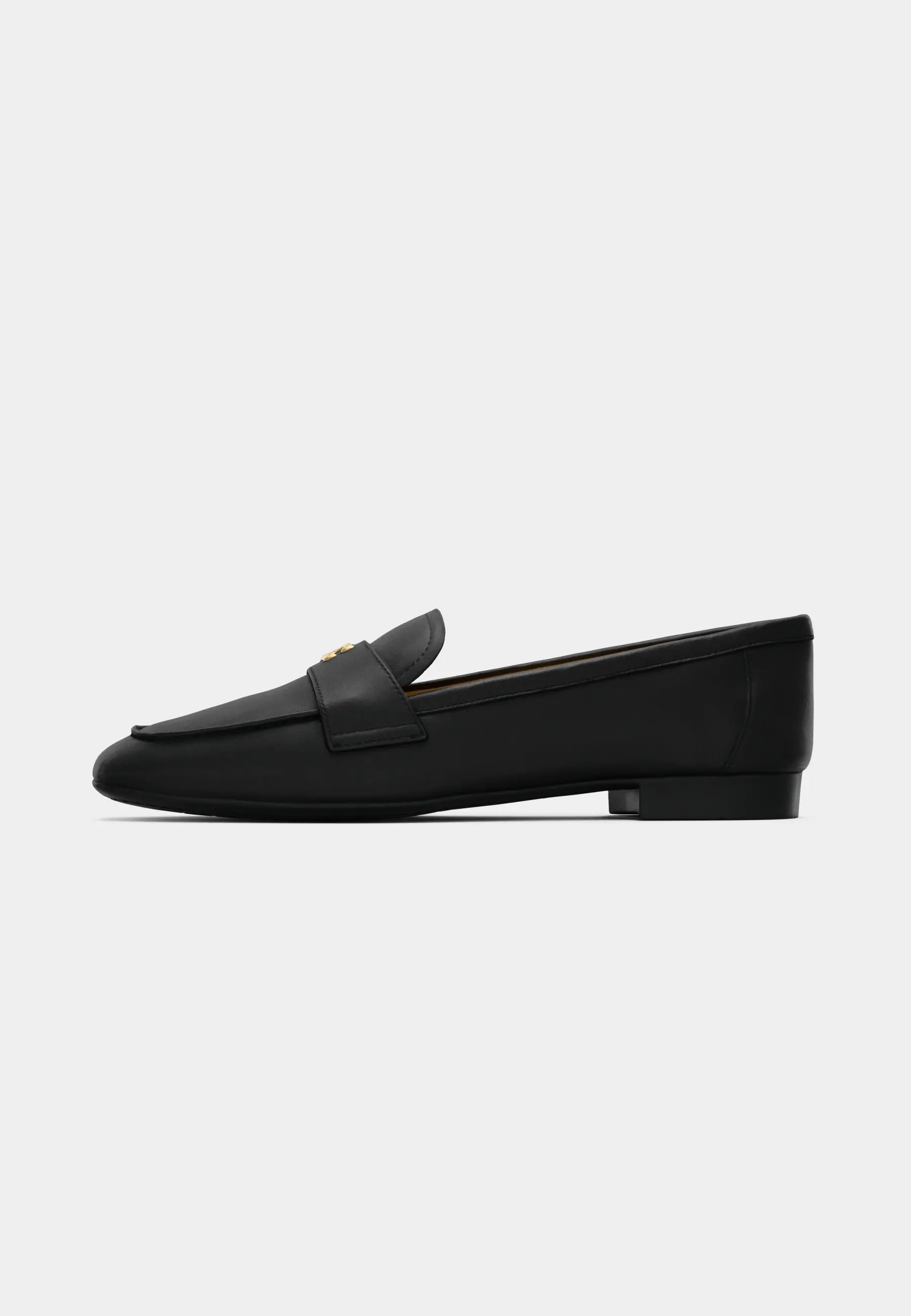sculpted c leather loafer