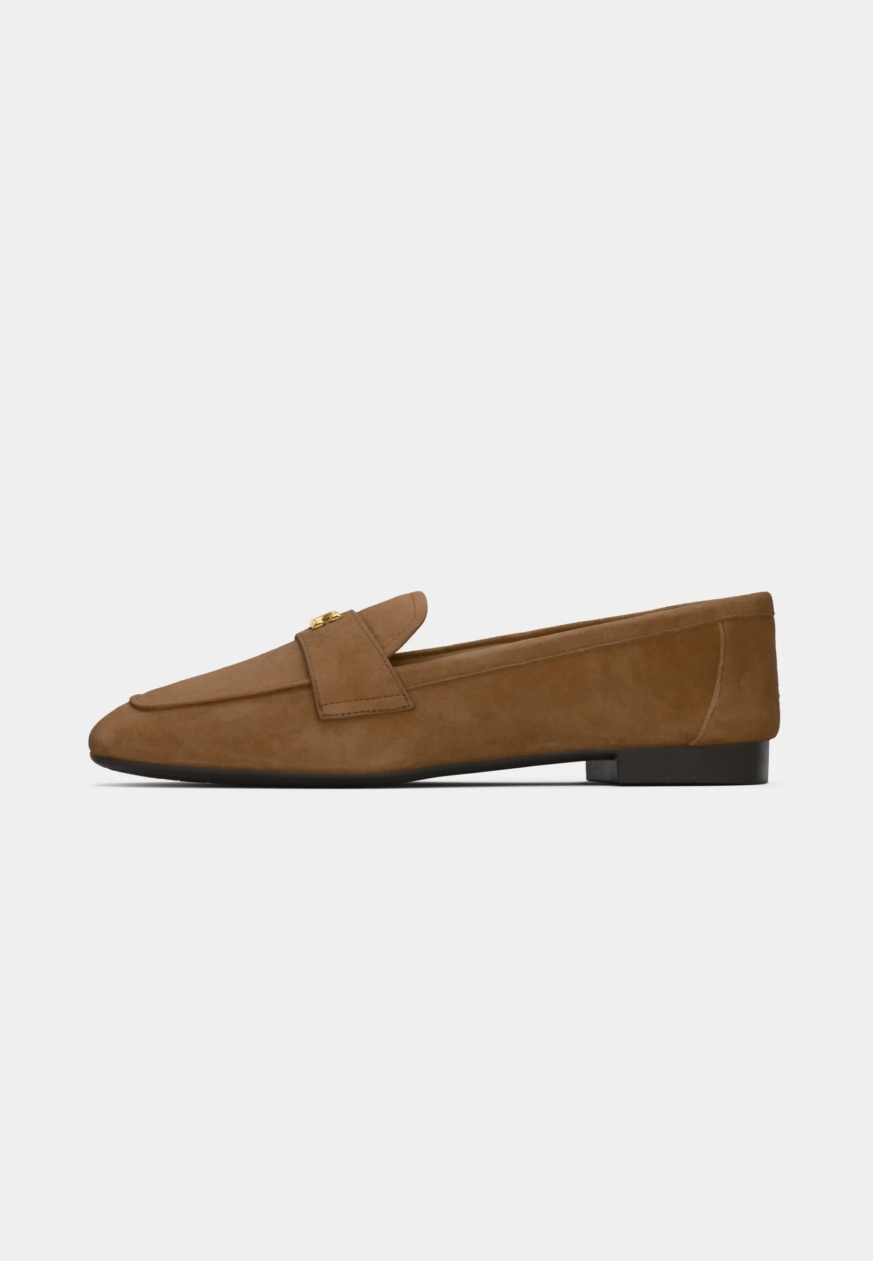 sculpted c suede loafer