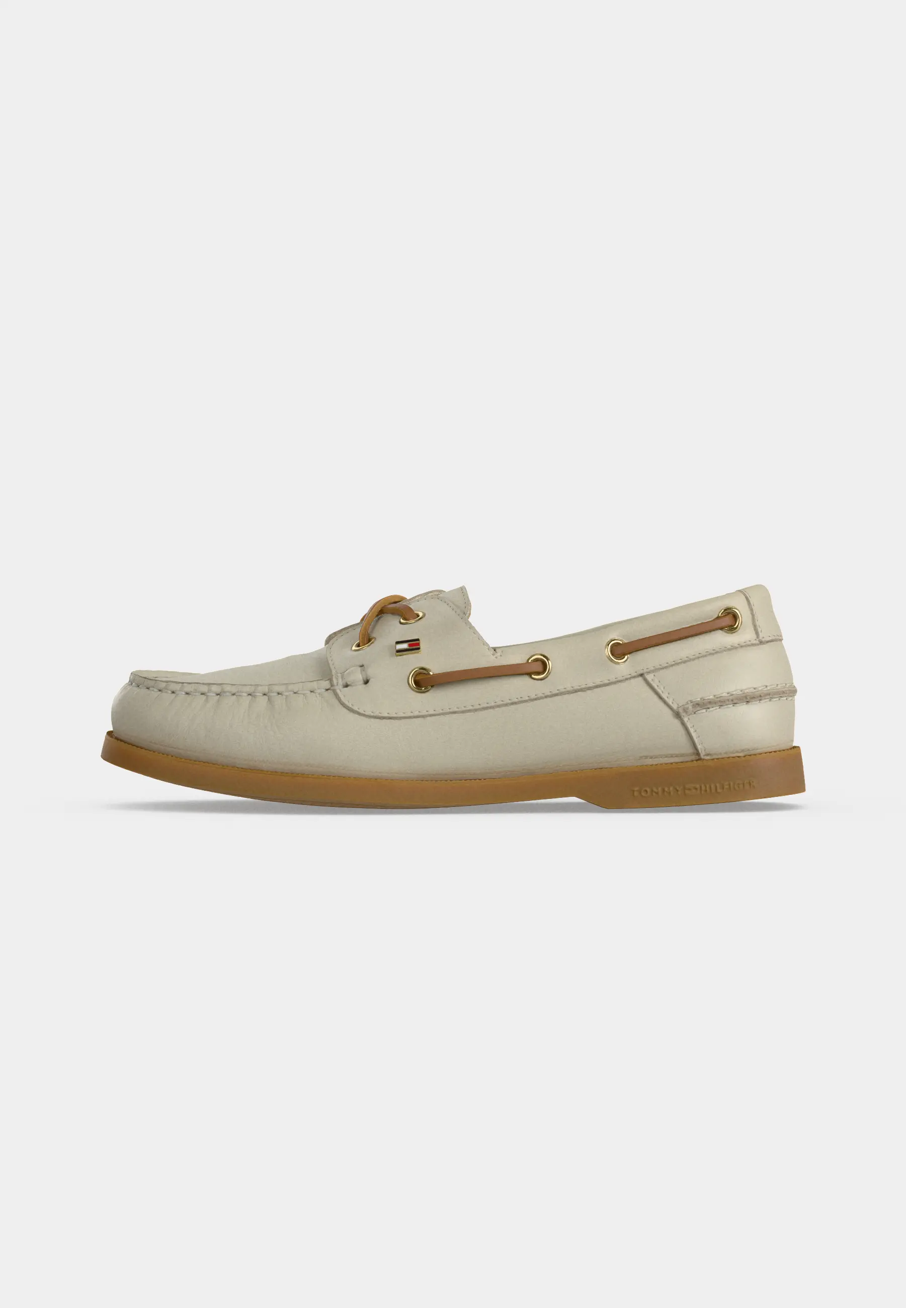 TH FLAG BOAT SHOE CORE LEATHER