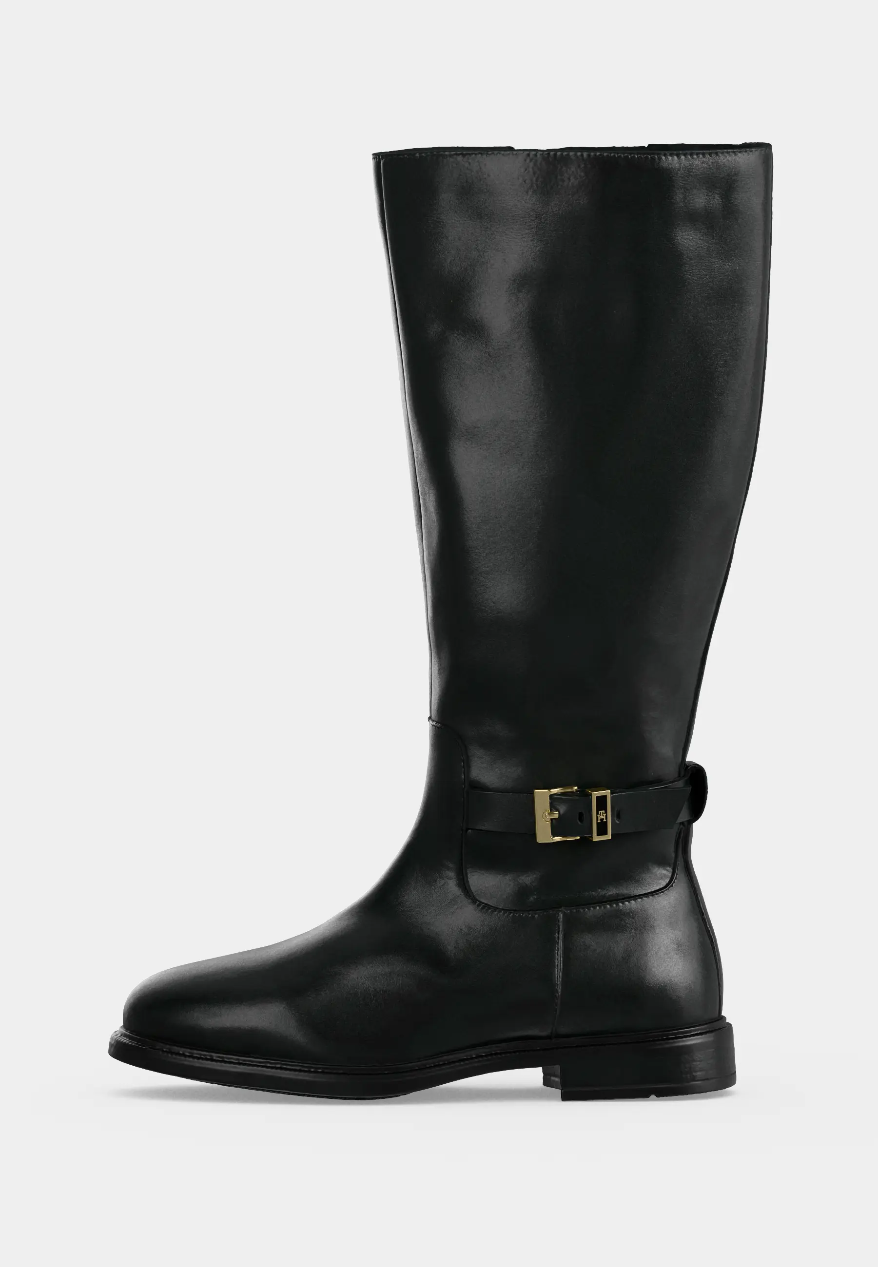 BUCKLE KNEE BOOT