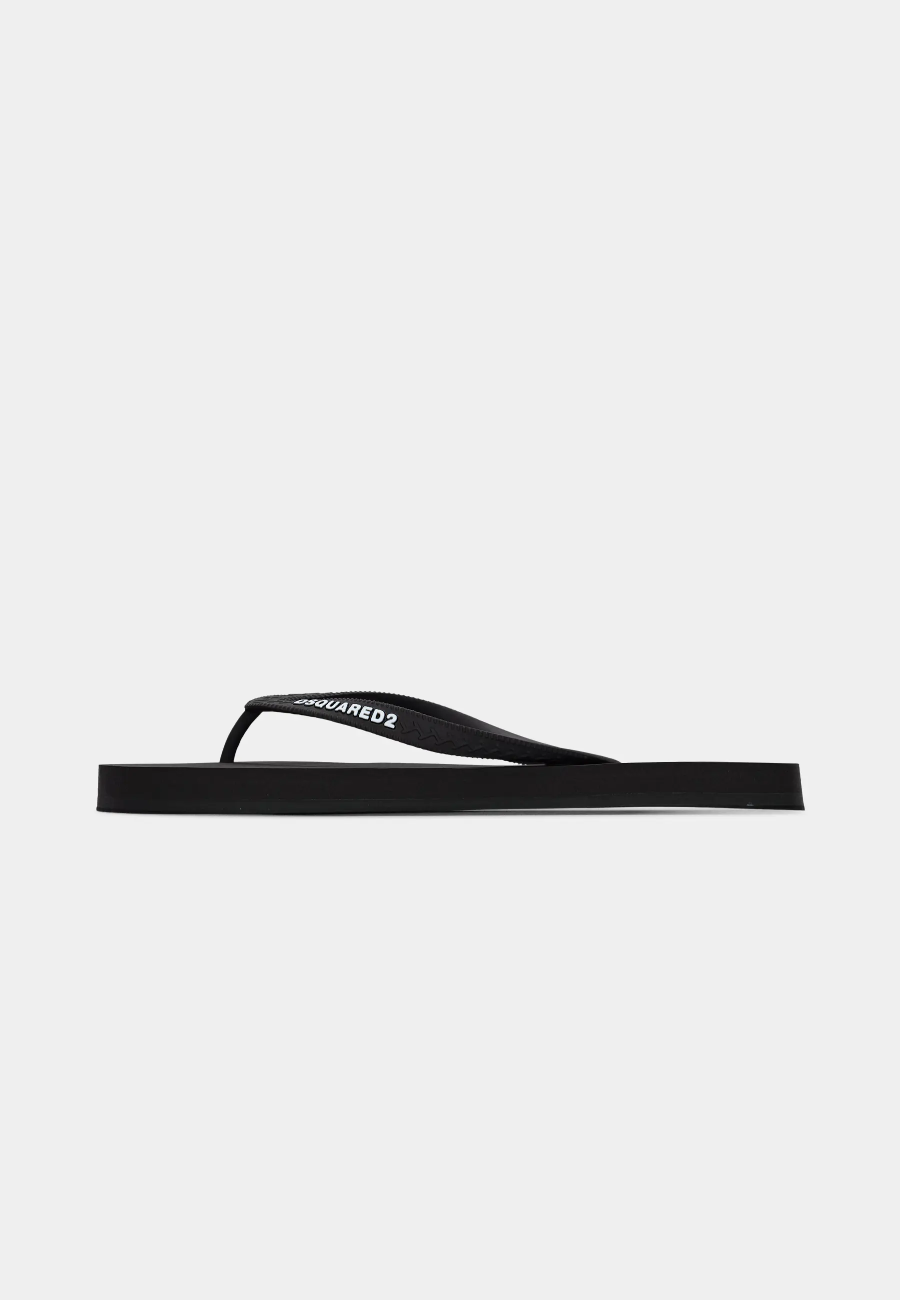 FLIP FLOPS - GOMMA+STAMPA D2 - NERO