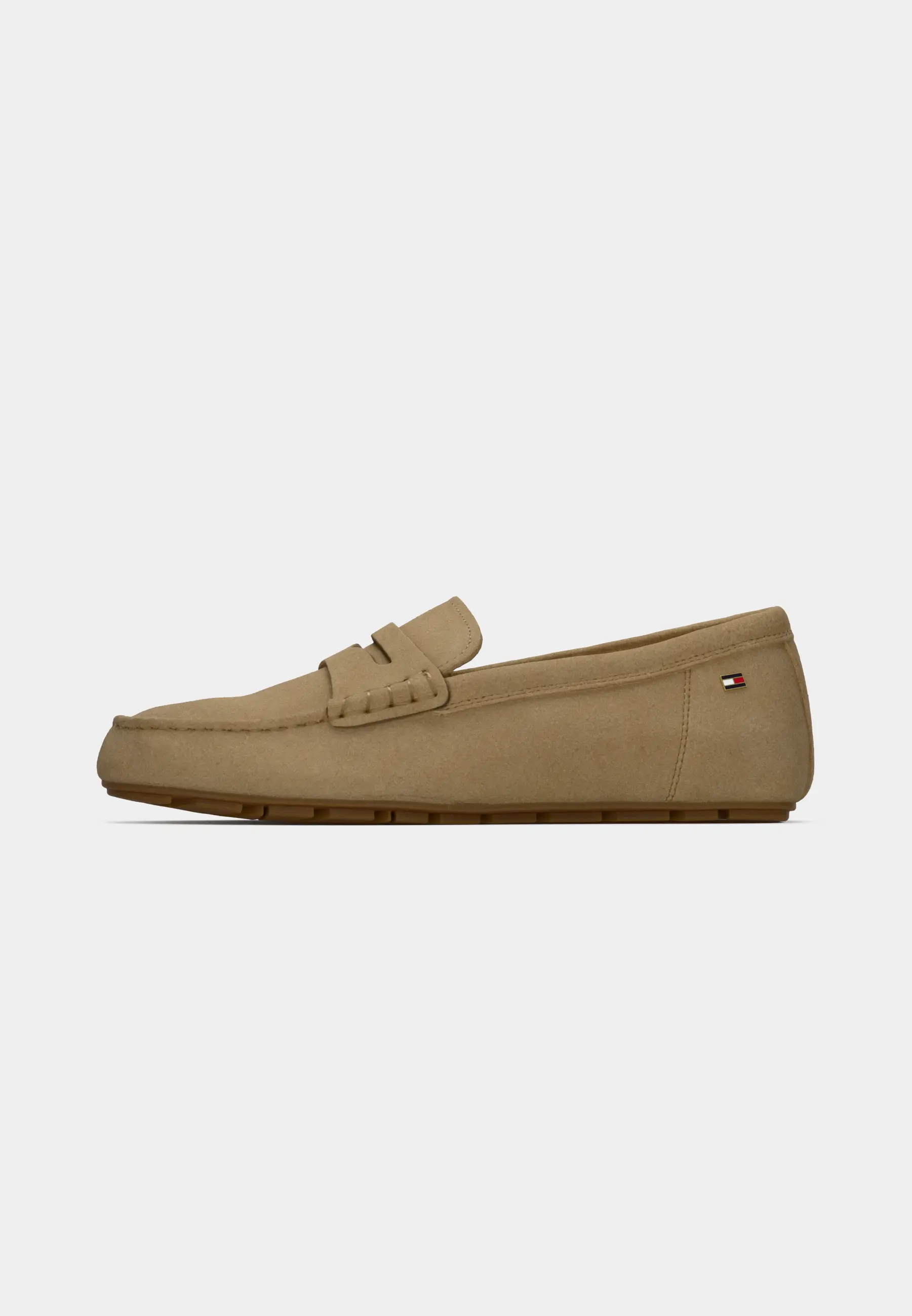 FLAG SOFT SUEDE DRIVER LOAFER
