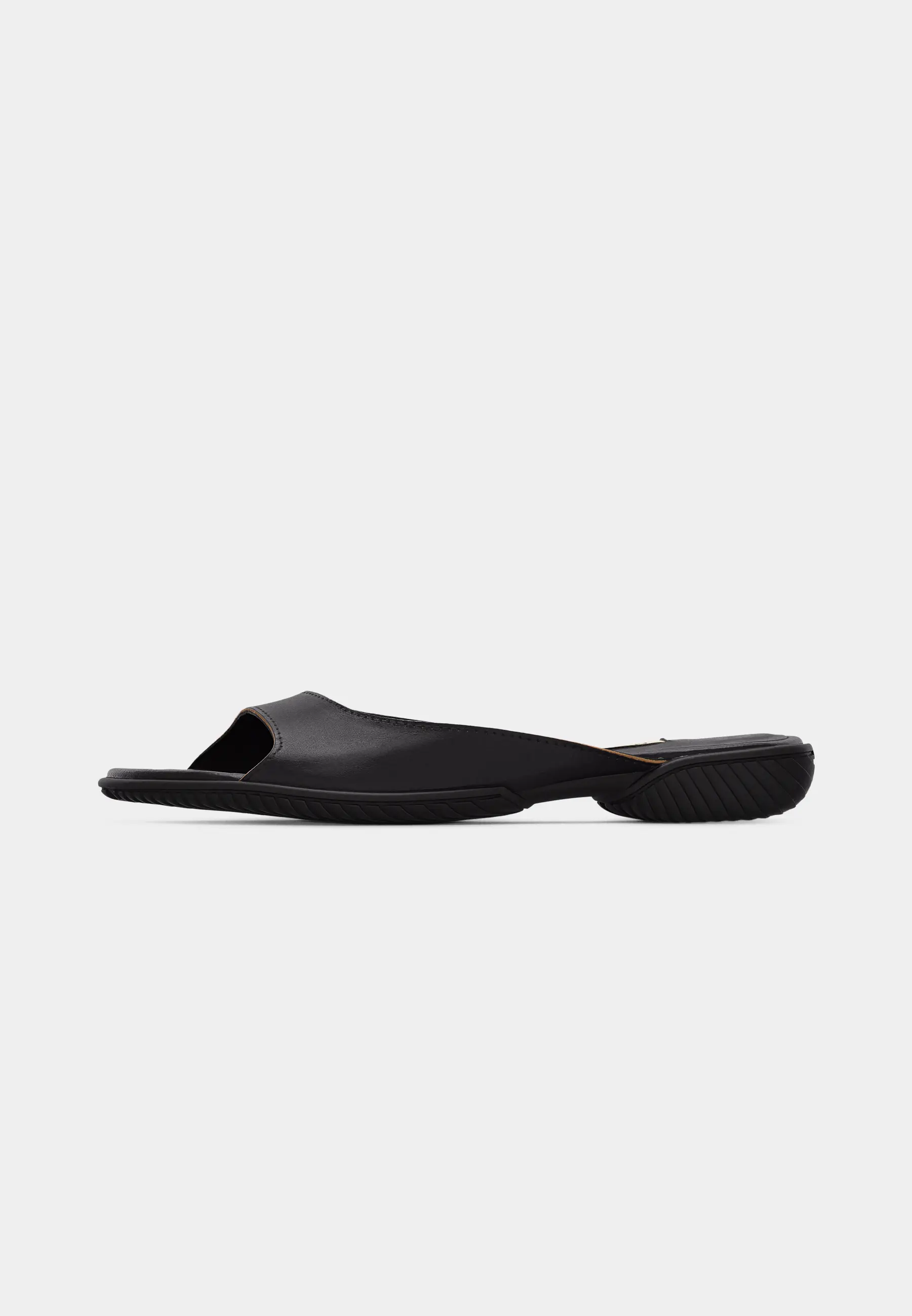 Yachay Black Slide Sandals