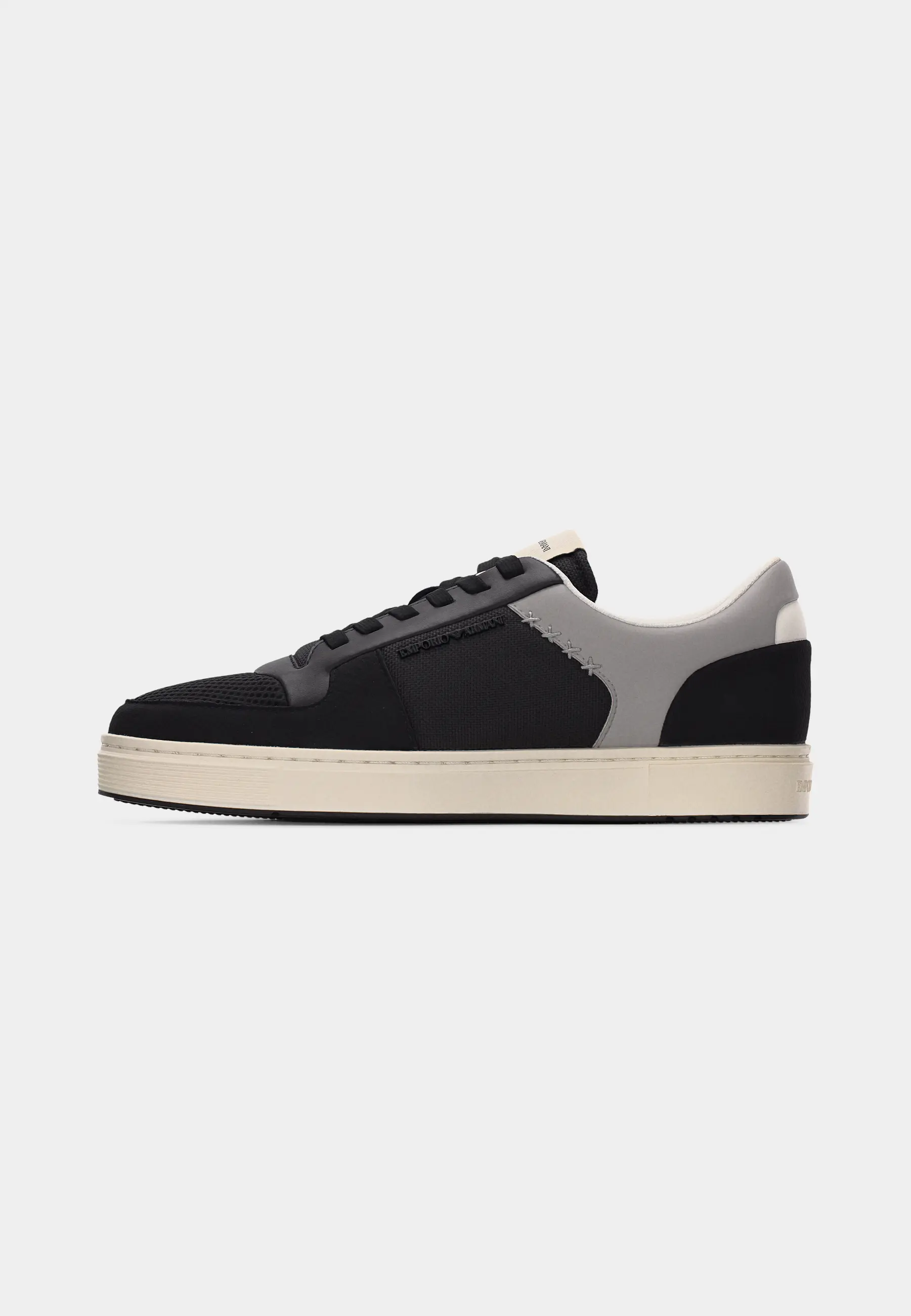 SNEAKER RUNN COW SUEDE+AIR MESH+CORDURA+PU