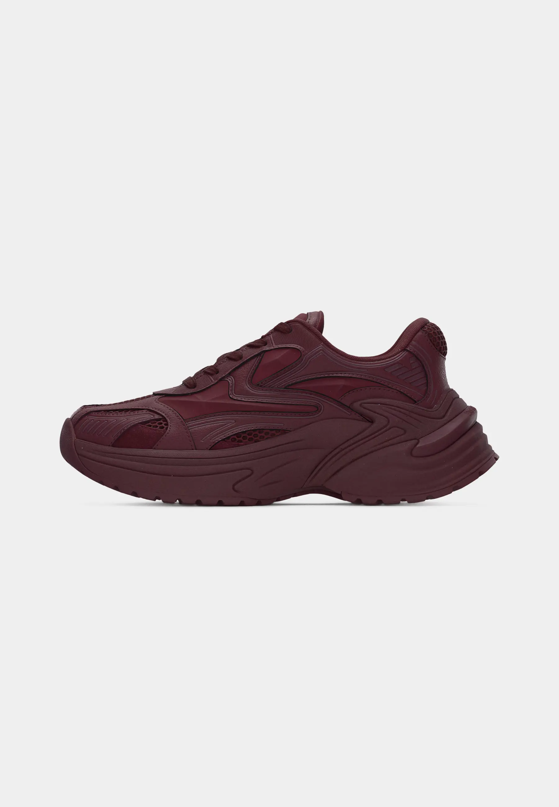 SNEAKER - SNEAKER SENIOR TUMBLED PU WITH HF + COW SUEDE + AIR MESH + SILICON PATCH
