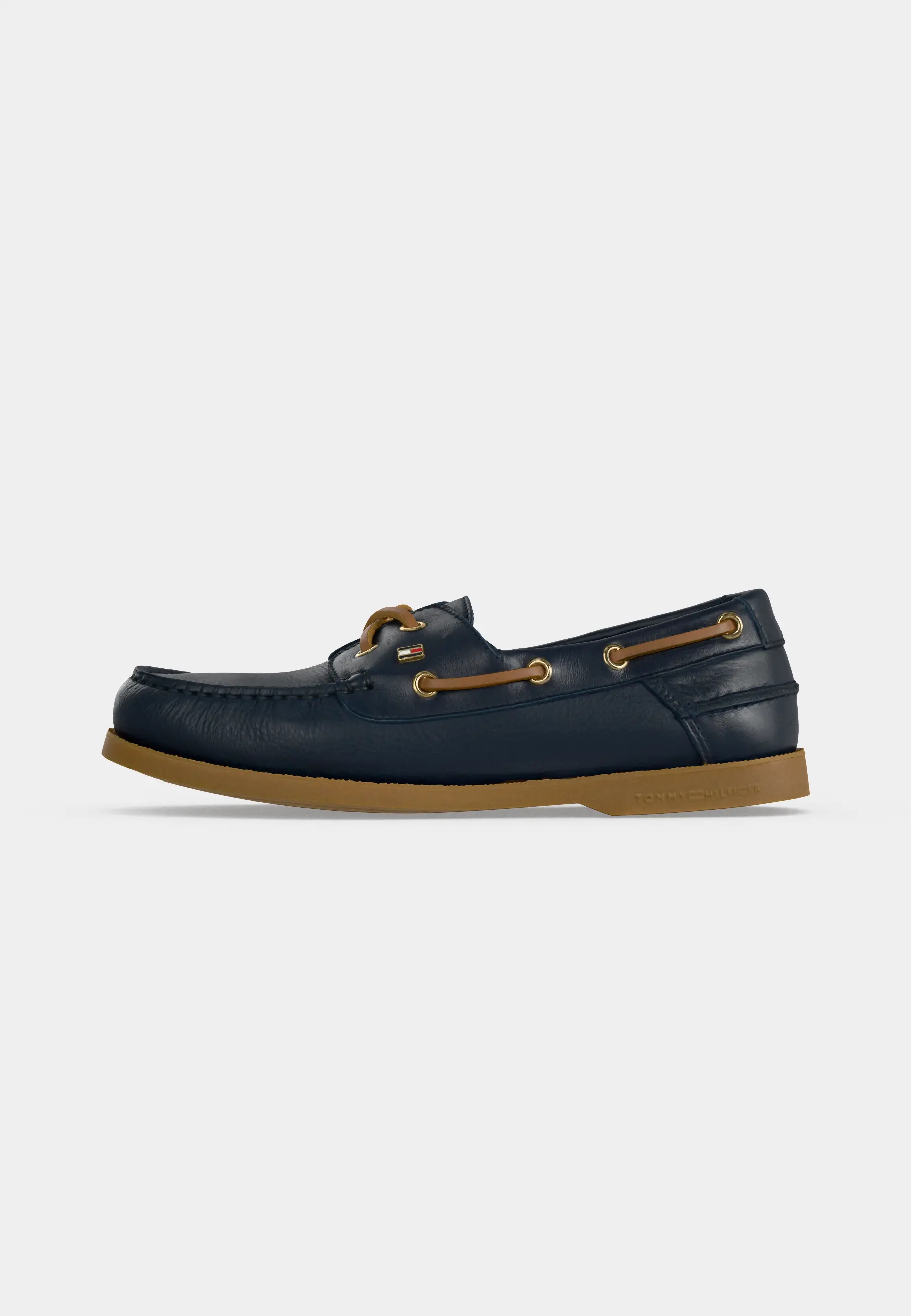 TH FLAG BOAT SHOE CORE LEATHER